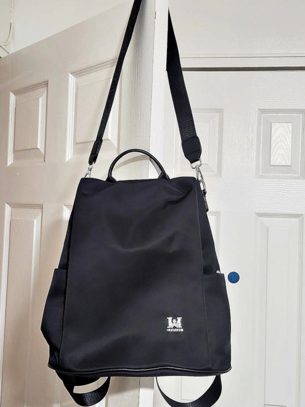 MCM Black Backpack Like New